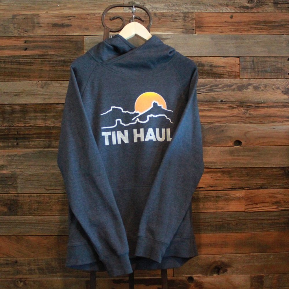 Tin Haul Navy Hoodie